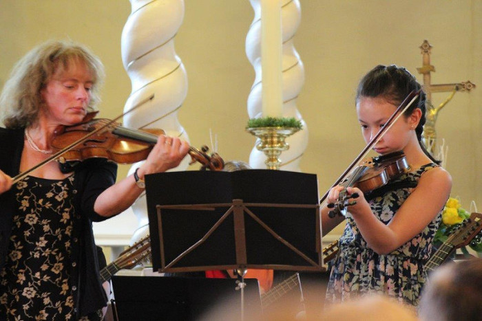 Schler-Leherduo Angelina Prü und Annette Krohne